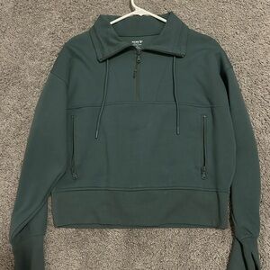 Old Navy Active Dark Green Fleece Jacket